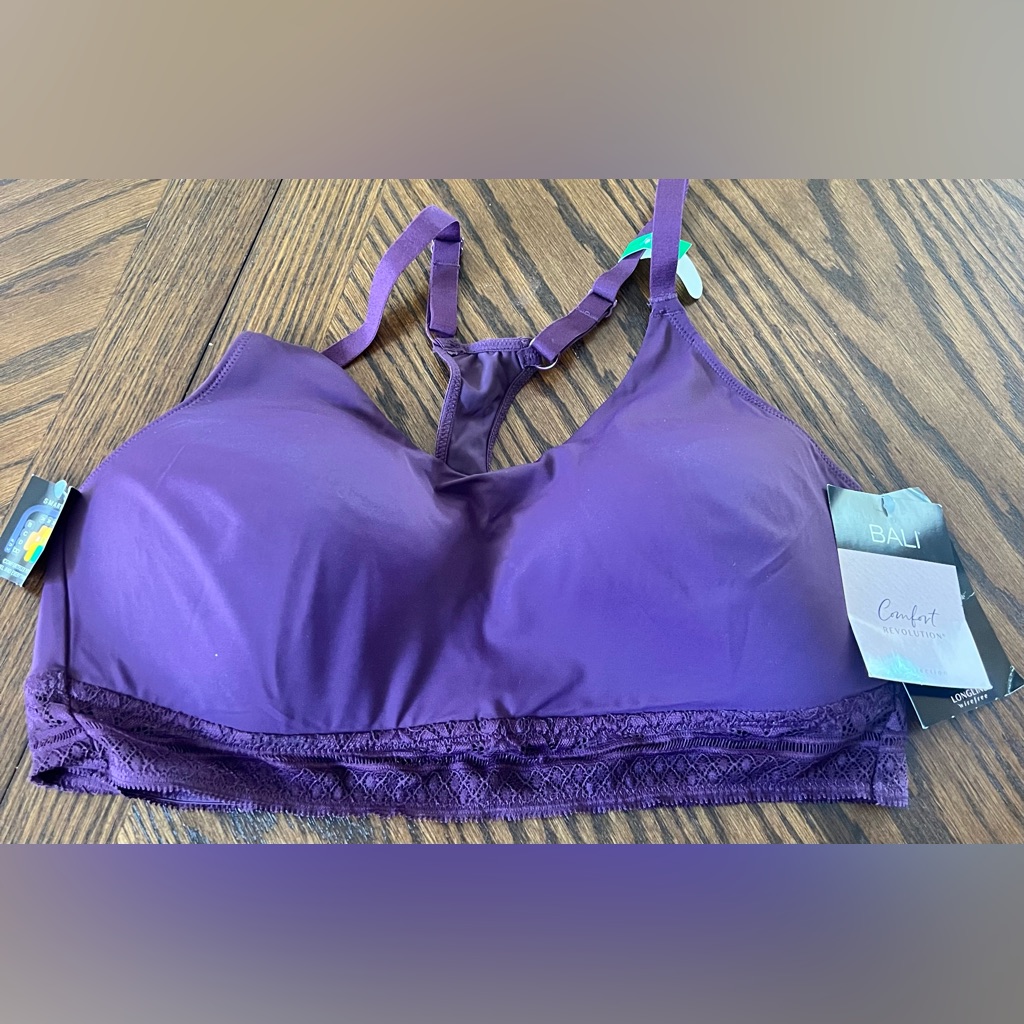 Purple Bali Comfort Revolution Collection Size Large. New With Tags.